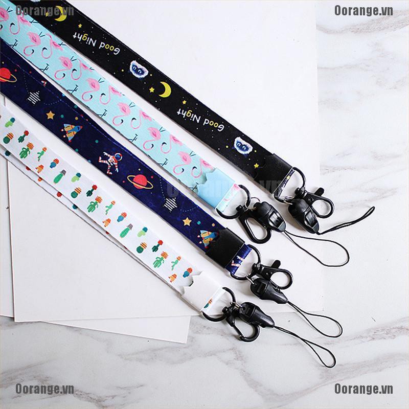 Dây Đeo Điện Thoại Đeo Cổ In Hình Chim Hồng Hạc / Rồng / Rồng Sương Mù