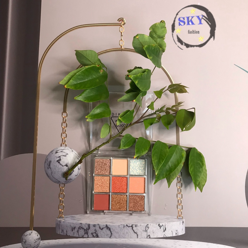 Bảng phấn mắt nhũ 9 màu Dikalu Baby BB1 | BigBuy360 - bigbuy360.vn