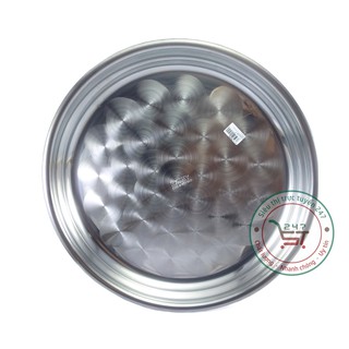 Mâm tròn inox 50 cm cao cấp
