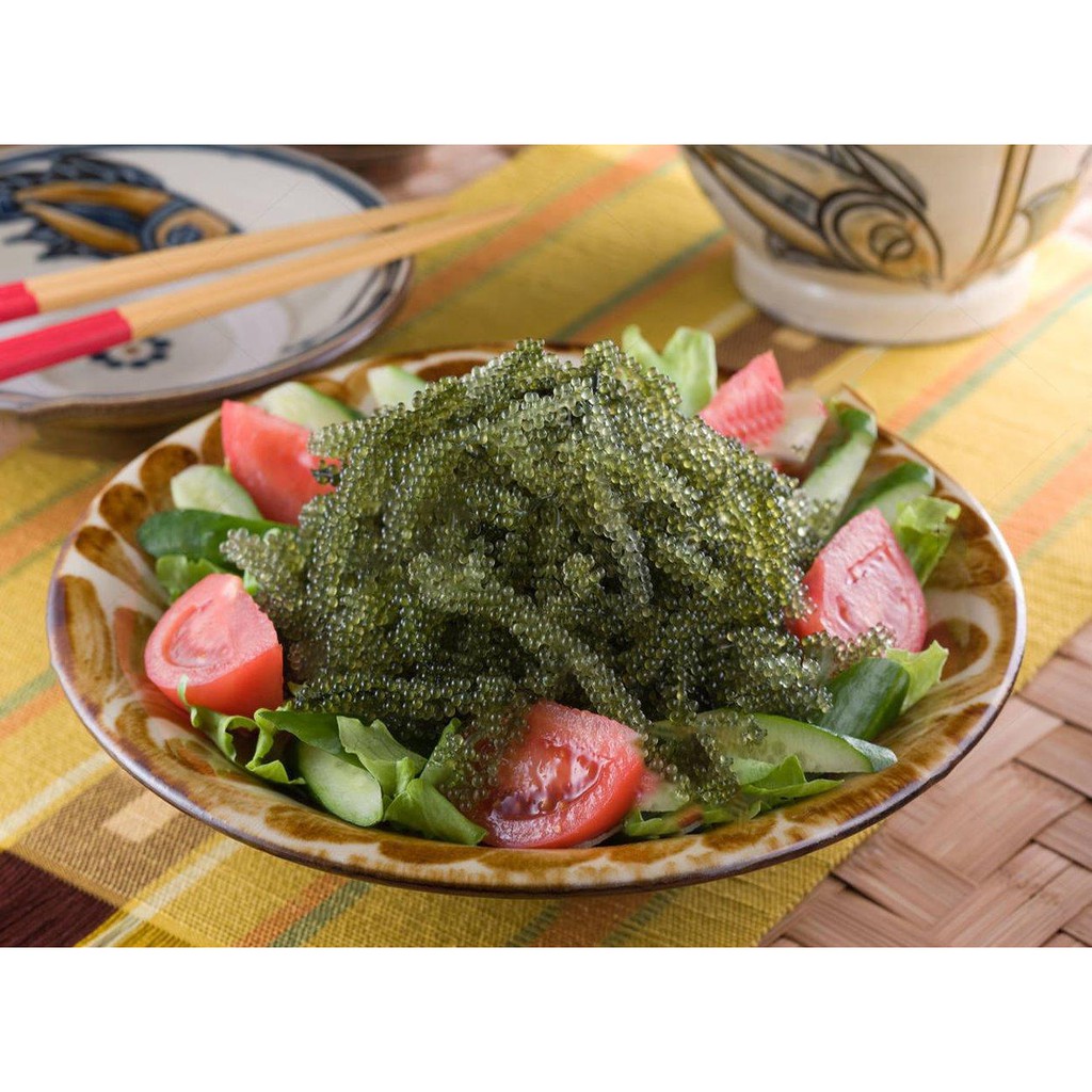 Rong nho tách nước Nha trang gói 100 + tặng kèm nước 1 gói sốt mè rang Kewpie 15ml | BigBuy360 - bigbuy360.vn