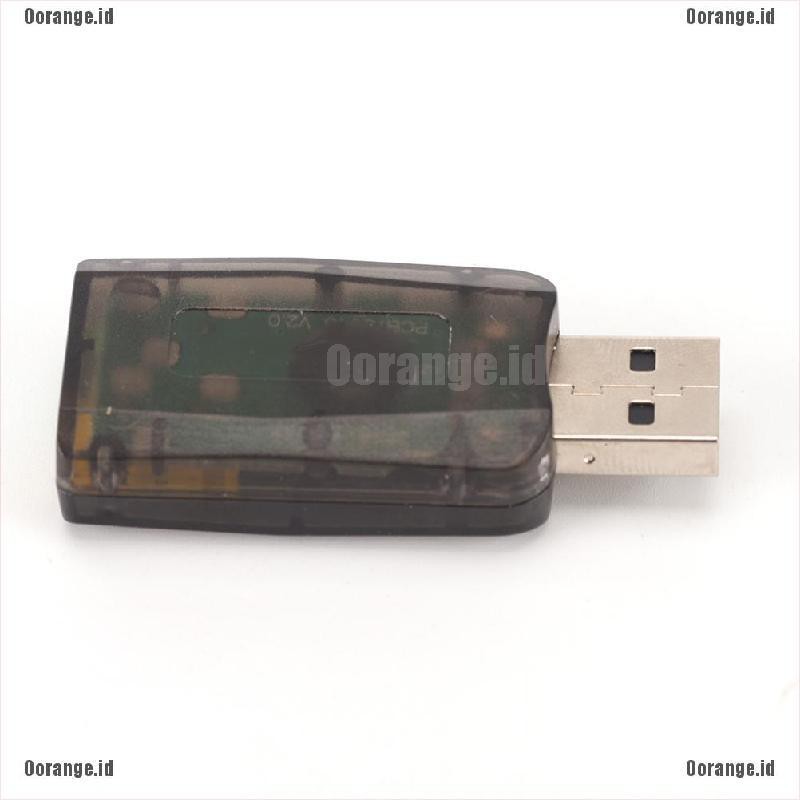 Đầu chuyển đổi thẻ âm thanh USB 5.1 sang phích cắm 3.5mm tiện dụng