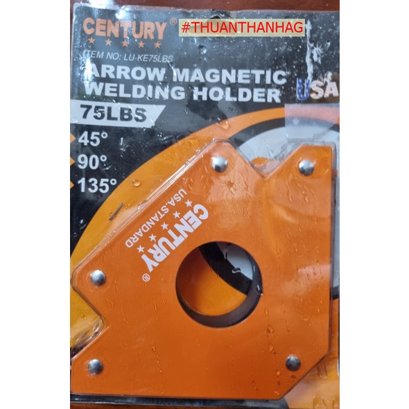 Ke góc nam châm CENTURY 33kg ( 75LBS )