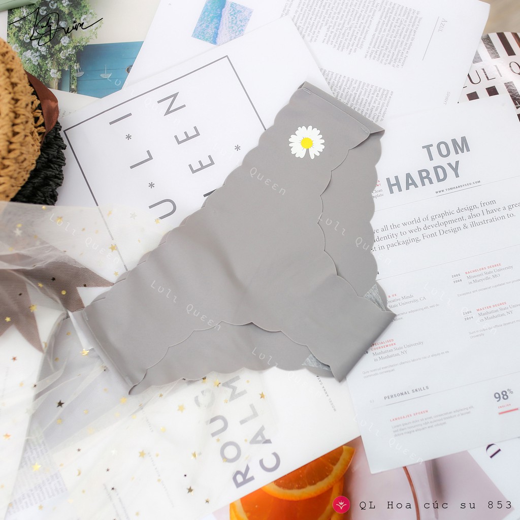 Quần lót su hoa cúc SIÊU XINH mặc mát, không hằn, không lộ viền quần | BigBuy360 - bigbuy360.vn