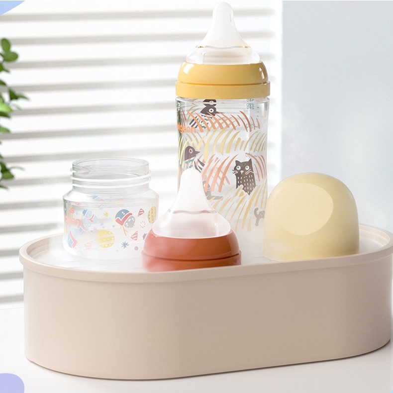 Bình Sữa Bằng Thủy Tinh Dung Tích 5oz / 8oz 160ml / 240ml In Họa Tiết Pigeon 3rd generation