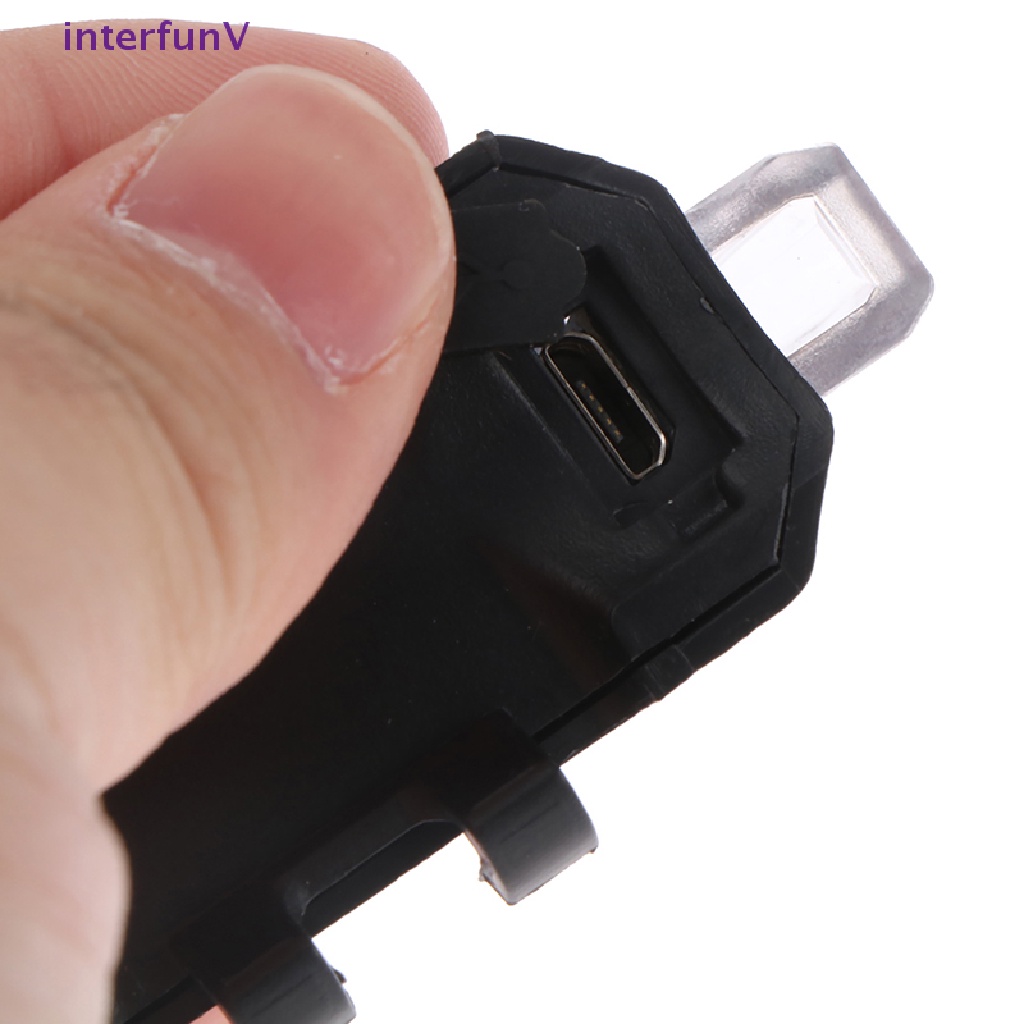 [InterfunV] Đèn LED Cảnh Báo Nhấp Nháy Khẩn Cấp Chống Thấm Nước Cho Xe Đạp [Mới]