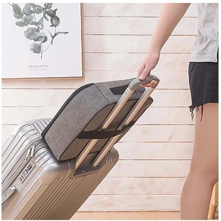 Vali gấp gọn có để tài liệu, giấy tờ, hồ sơ quan trọng cho cá nhân, gia đình 3 tầng tiện lợi nhiều ngăn đựng
