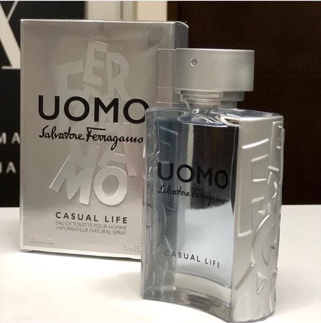 Nước hoa Nam Uomo Slvatore Ferragamo Casual Life 100ml