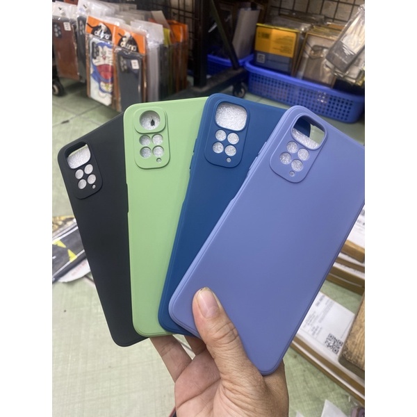 Ốp lưng Xiaomi Redmi Note 11 4G / Note 11S 4G chính hãng dẻo màu bảo vệ camera