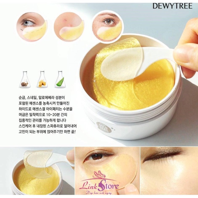 Mặt nạ mắt DewyTree Prime Gold Snail Eye Patch