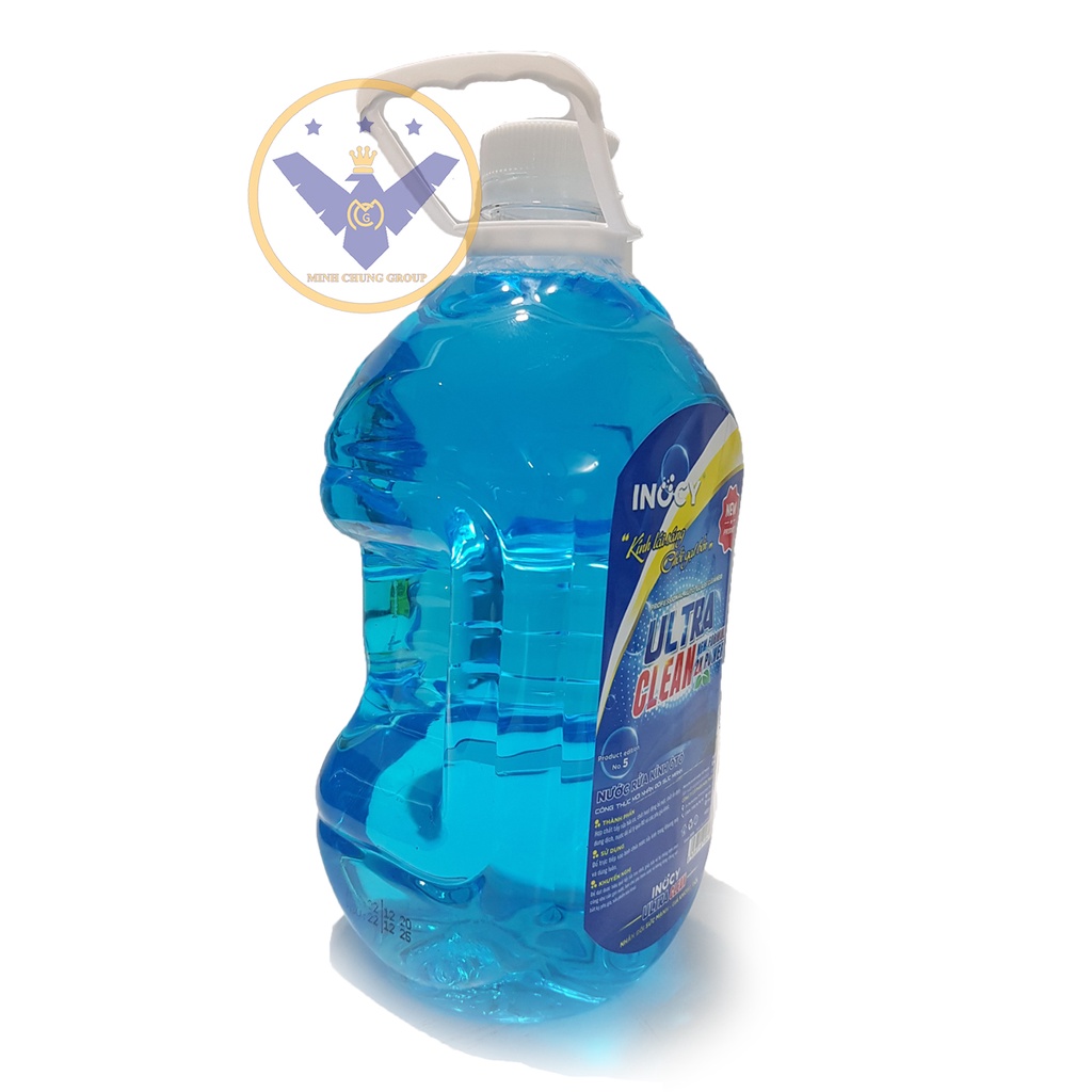 Nước rửa kính ô tô siêu sạch đậm đặc INOCY bình 3 lít