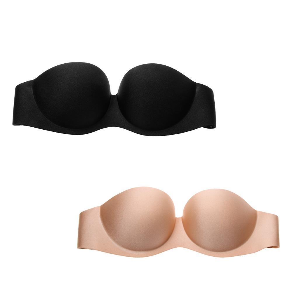 Áo Ngực 1 / 2 Cúp Không Dây Chống Trượt Cho Nữ