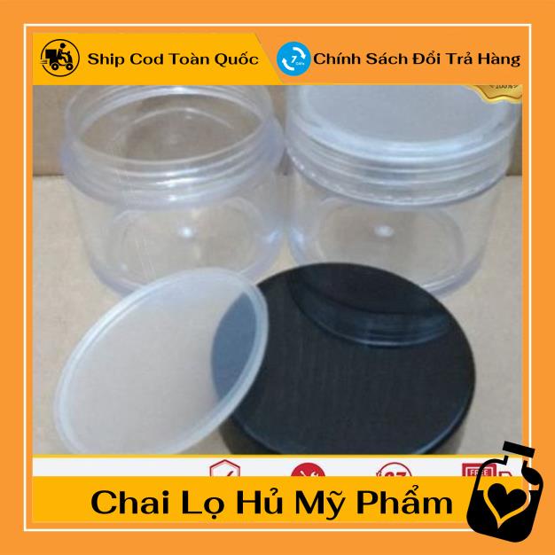 [TOP GIÁ RẺ] Hũ trong 50g có nắp lót đựng kem, chiết mỹ phẩm ,Xưởng Chai Lọ