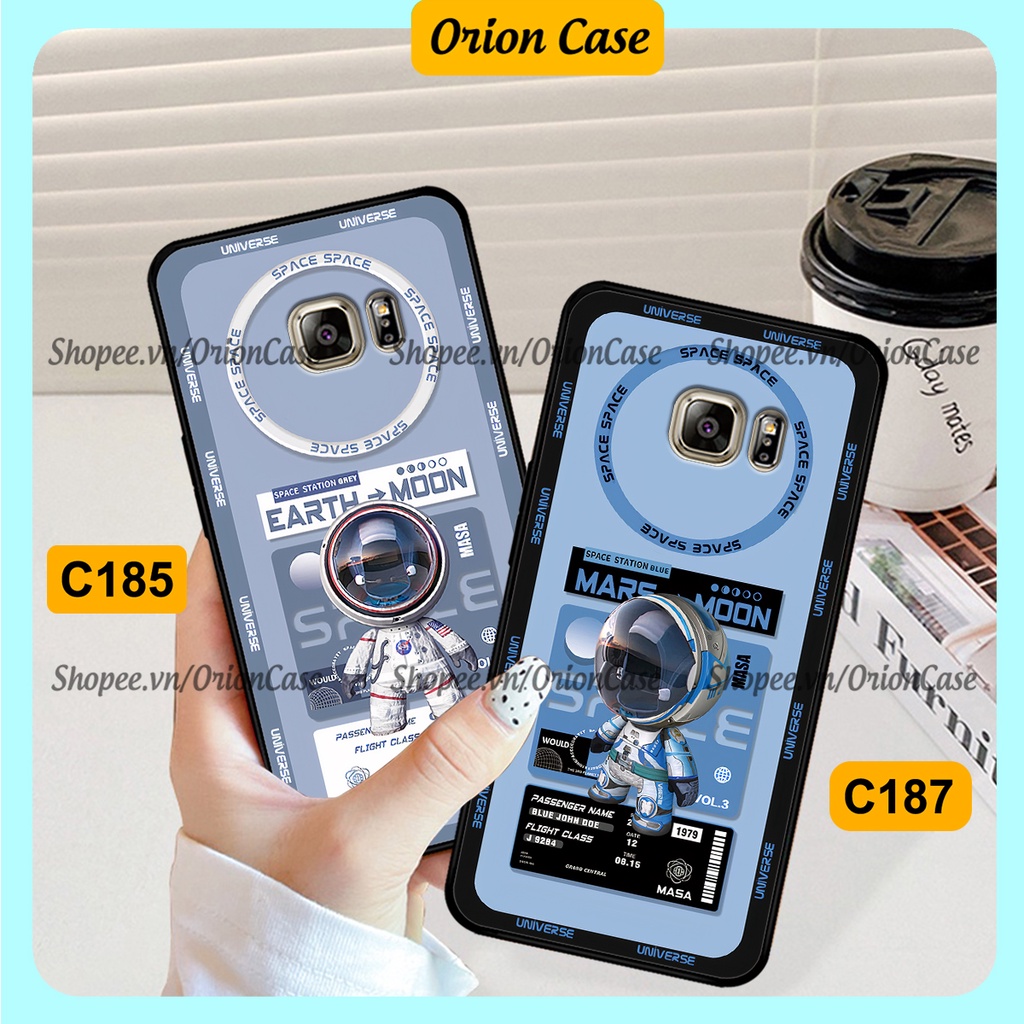 Ốp Samsung Note 5 - S6 - S6 Edge - S7 - S7 Edge in hình astronaut pro nasa, moutain cá tính.ốp lưng chống sốc.