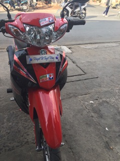 tem sirius 110 spark đỏ đen crom