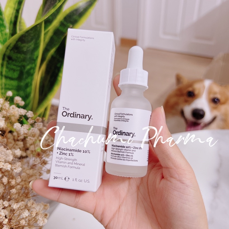 Tinh chất Serum The Ordinary Niacinamide 10% + Zinc 1%