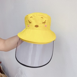 Mũ chống dịch, nón chống dịch trẻ em kute nhiều màu