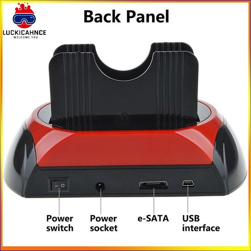 Đế Gắn Ổ Cứng Ngoài Hdd Usb 2.0 2.5 / 3.5 Inch Ide Sata Hdd (J6) | BigBuy360 - bigbuy360.vn