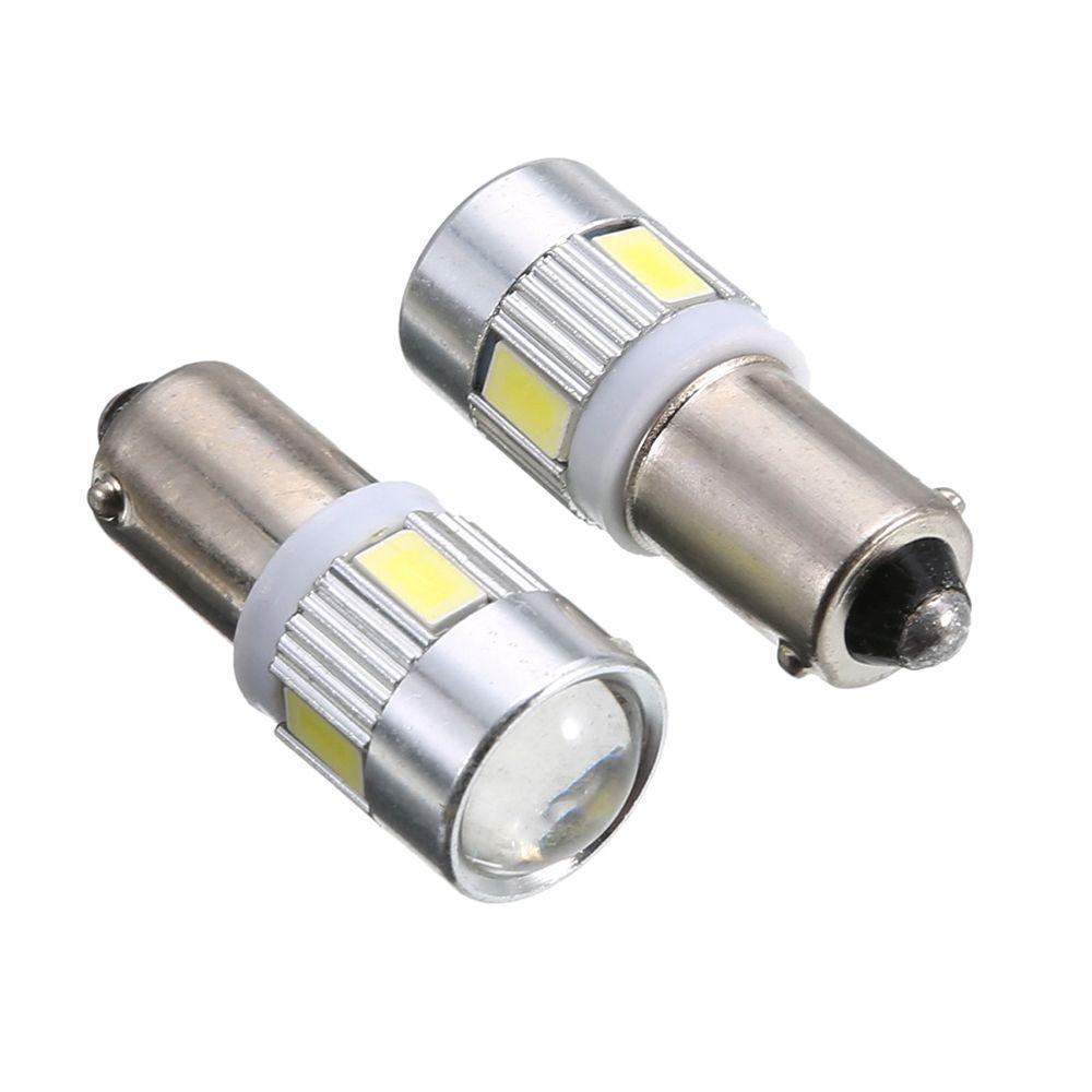 2 Đèn Led 12V BA9S T4W H6W 363 Cho Xe Hơi