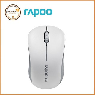 Chuột không dây rapoo 6010b bluetooth 3.0 - hàng chính hãng - trắng