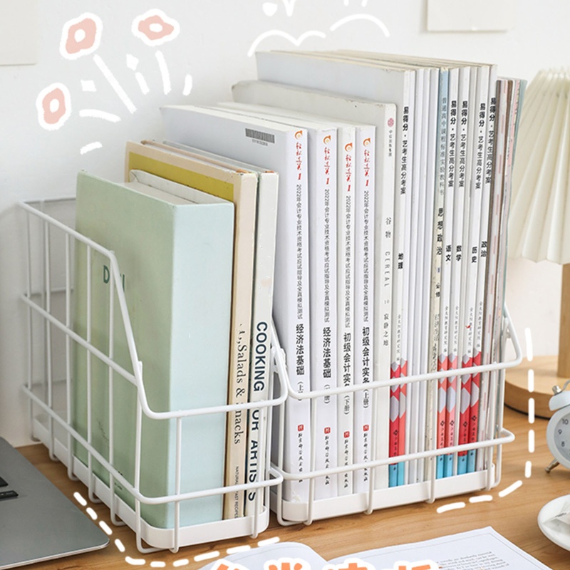 Hộp Đựng Tài Liệu / Sách Đứng Để Bàn Đơn Giản Tiện Lợi Dành Cho Học Sinh / Văn Phòng
