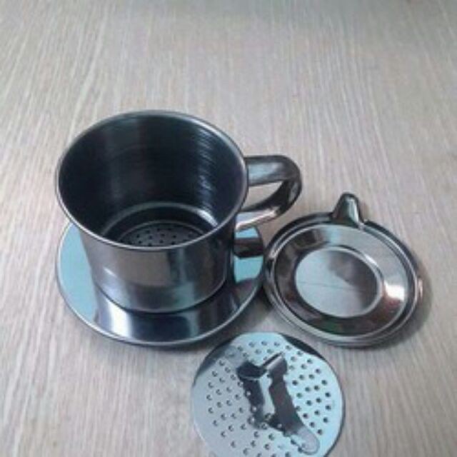 Phin pha cà phê bằng inox Coffee sáng bóng các size 6,7,8,9