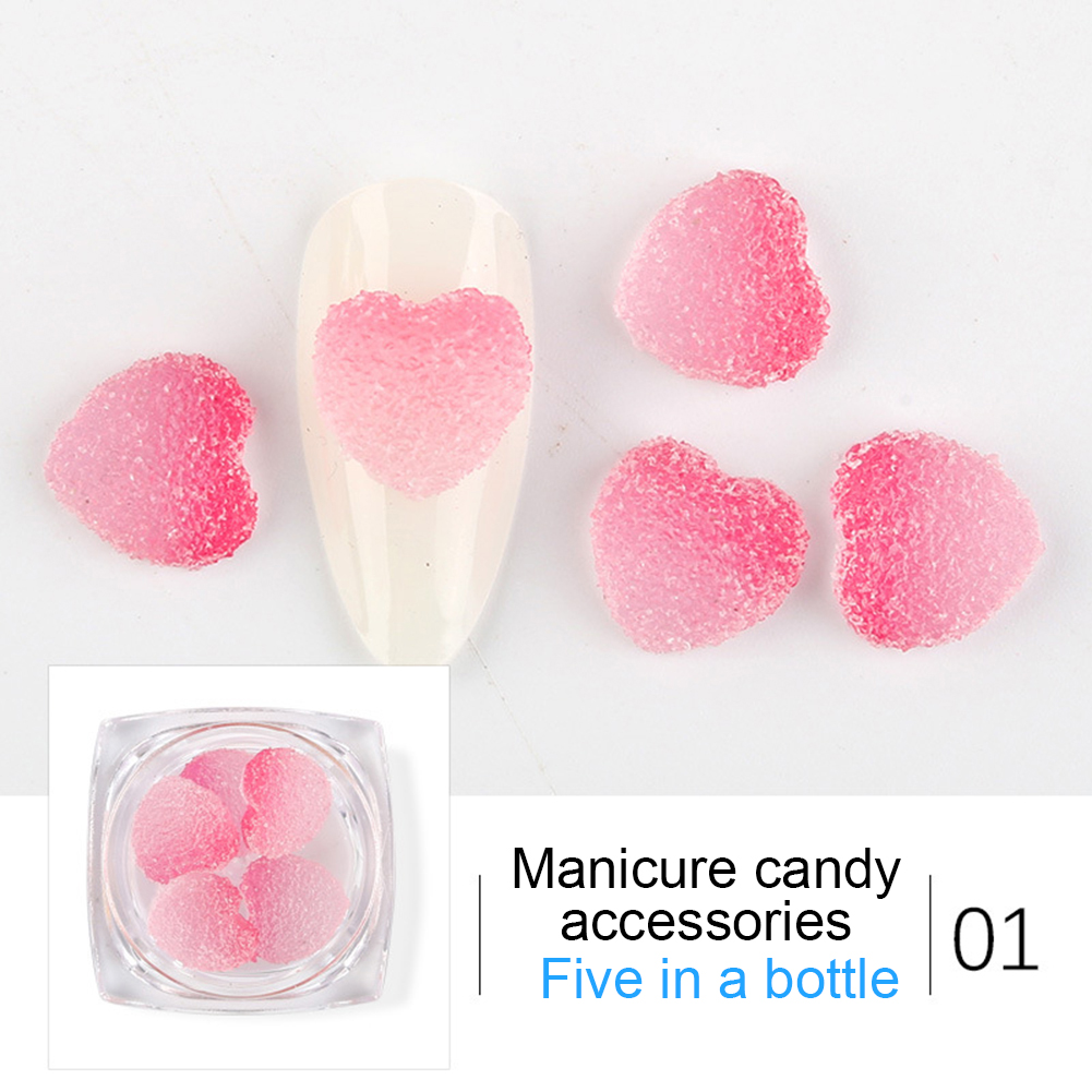 [Hàng mới về] Set 2 Hộp Phụ Kiện Trang Trí Móng Tay Nghệ Thuật