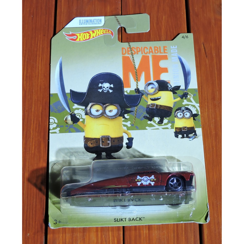 Combo 6 Mô Hình Xe Hotwheels Minion T1