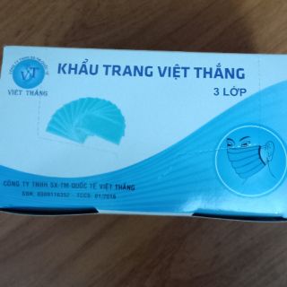 Khẩu trang y tế 3 lớp gói 25 cái