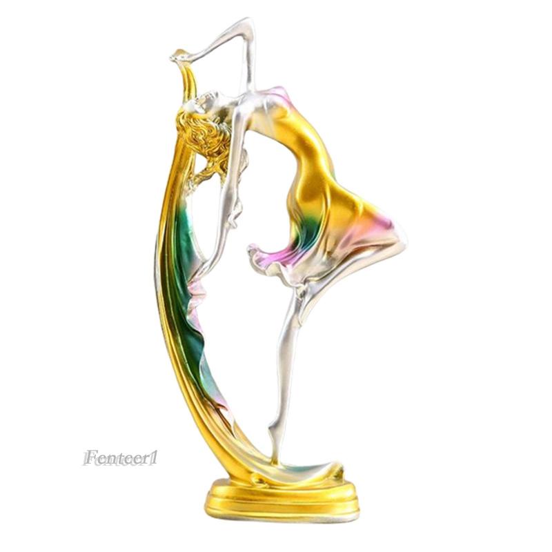 Mô Hình Tượng Cô Gái Nhảy Múa 1 [Fenteer] Trang Trí Nhà Ở / Văn Phòng