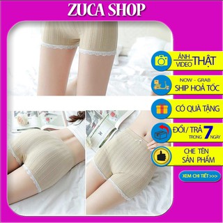 Quần mặc trong váy 💖quần váy dệt gân cao cấp quảng châu BIKY