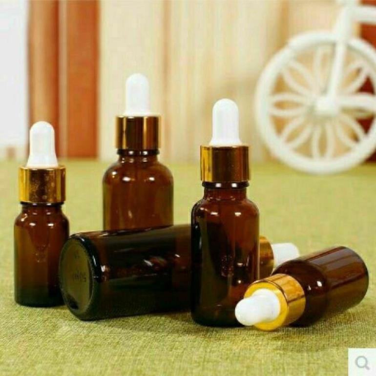 Lọ Chiết Serum ❤ GIÁ TỐT NHẤT ❤ [5ml,10ml] Lọ đựng tinh dầu bóp giọt Khoen vàng chiết mỹ phẩm , phụ kiện du lịch