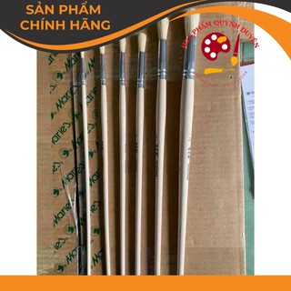 Bộ bút lông lợn wym đầu tròn vẽ sơn dầu, acrylic