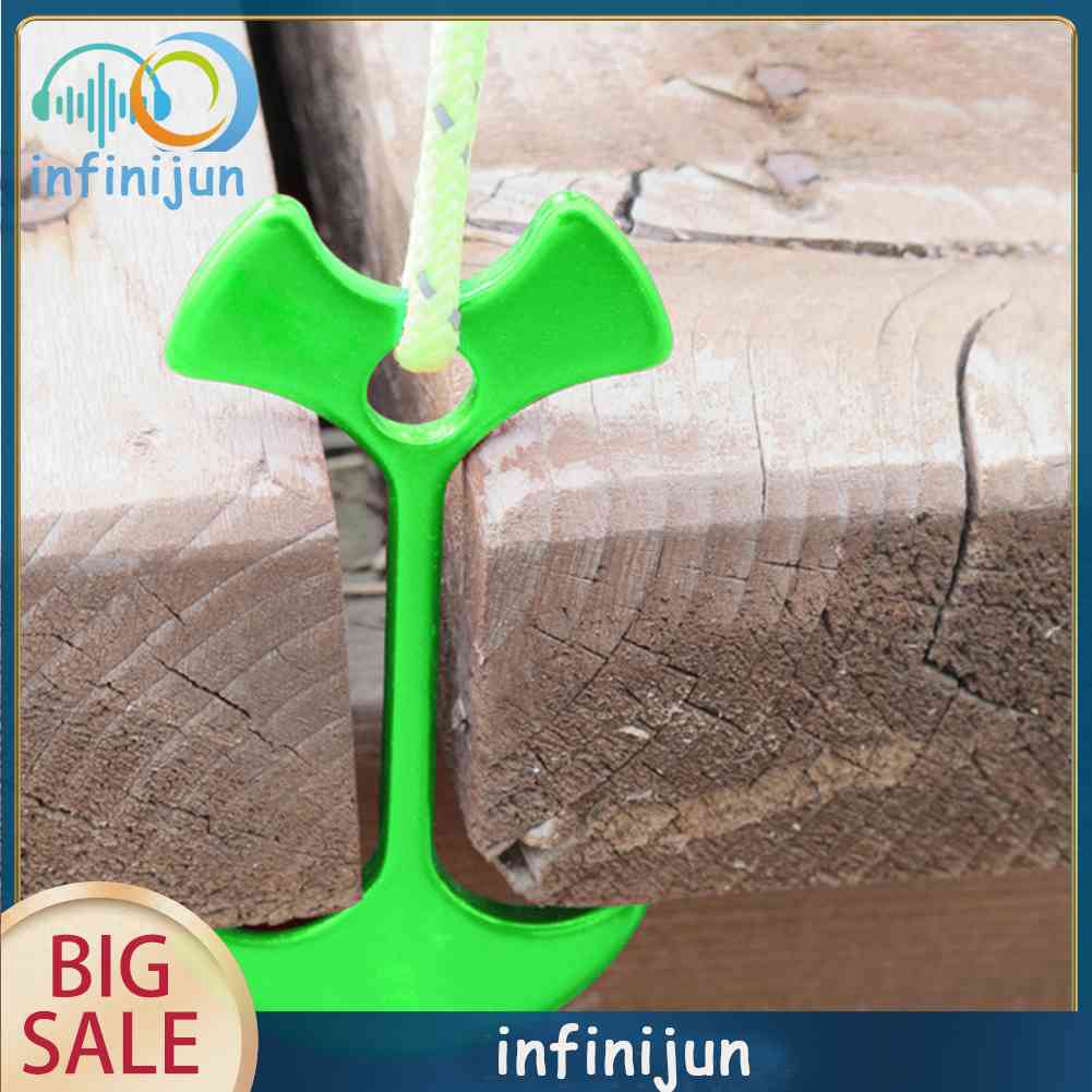 Cọc Cố Định Lều Cắm Trại Hình Mỏ Neo Xương Cá