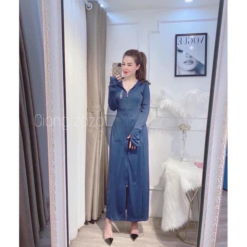 Áo choàng 2 lớp SIÊU DẦY, chất liệu vải cườm siêu mát