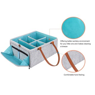 Large Diaper Caddy Organizer Baby Nursery Storage Basket