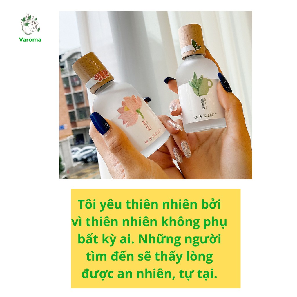 (Mới) Nước hoa Shimang Trà Thơ Vỏ Mờ Nắp Gỗ Sang Trọng 50ML NH05 | BigBuy360 - bigbuy360.vn