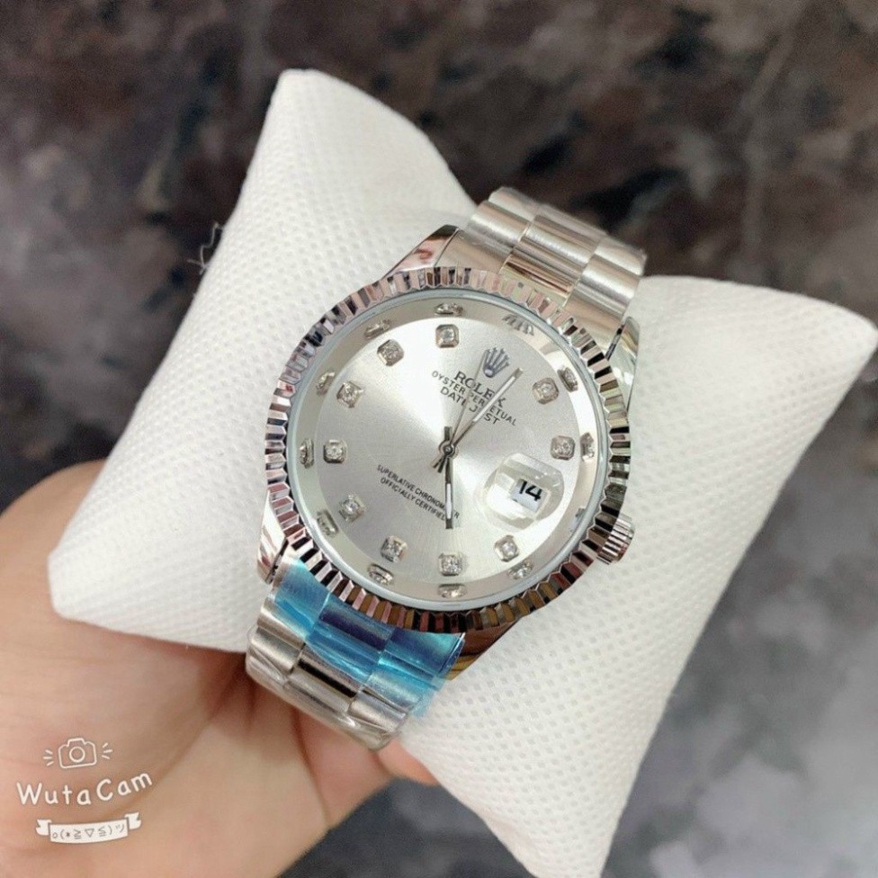 (Rolex)  Đồng Nam Rolex156 dây đặc nguyên khối, mạ không rỉ, dây full vàng - Role  - Bảo hành 12 tháng fullbox MTP-STORE