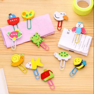 Mã VDK1: Kẹp - ghim giấy nhiều hình cute