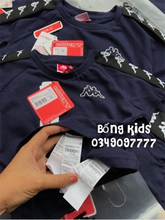 Áo Pull Bé Trai Logo Dải Tay Navy K@pp@