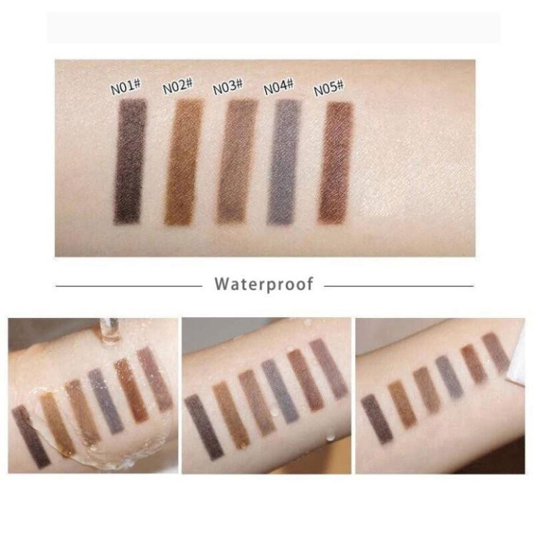 Bút Kẻ Lông Mày Kết Hợp Cọ 2 Trong 1 Chống Thấm Nước Lâu Trôi LL18 | BigBuy360 - bigbuy360.vn
