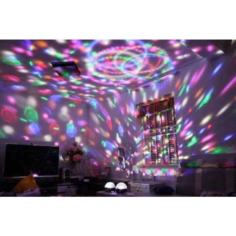 Đèn LeD Crystral Magic ball Light kèm loa