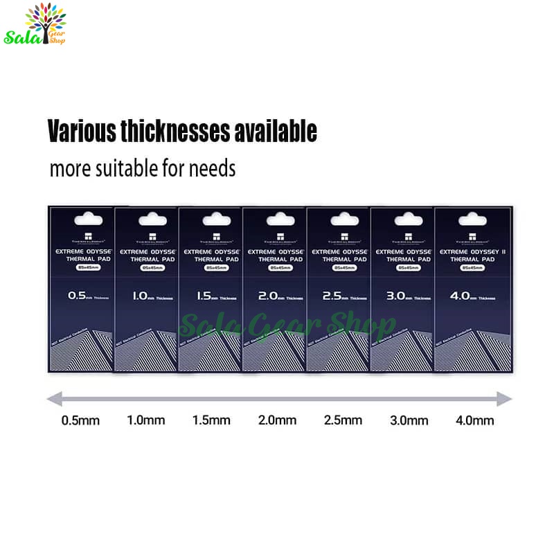 Miếng dán tản nhiệt Thermalright Extreme Odyssey II 85x45 - Chính hãng