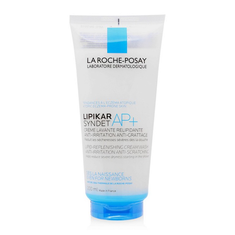 [CHÍNH HÃNG] La Roche Posay Sữa Rữa Mặt Và Tắm Cho Da Khô Đến Rất Khô Lipikar Syndet AP+ 200ml