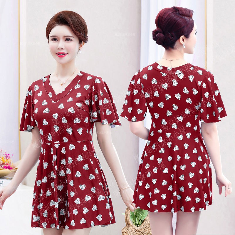 Bộ Đồ Bơi In Họa Tiết Thời Trang Cỡ Lớn Cho Nữ | BigBuy360 - bigbuy360.vn