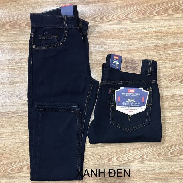 Quần jeans nam ống suông cao cấp dành cho lứa tuổi trung niên