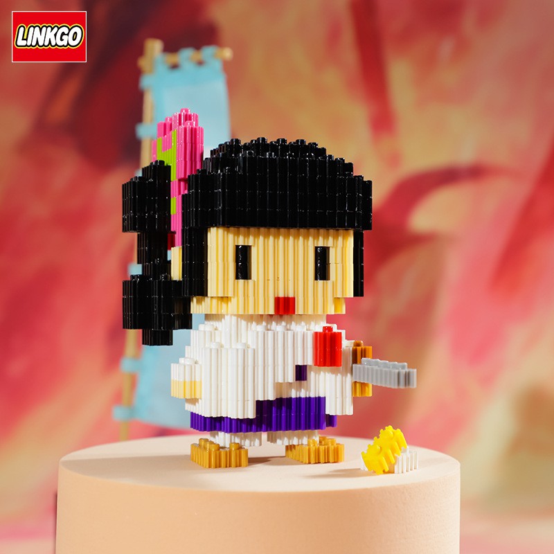 Đồ chơi lắp ráp Kimetsu no Yaiba - Mô hình Nhân vật Thanh gươm diệt quỷ (15 mẫu) Linkgo Dunno Nanoblocks