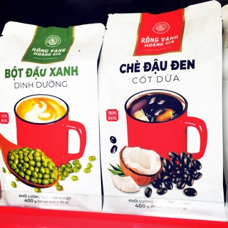 Bột pha đậu xanh đậu đen Hoàng Gia 400g