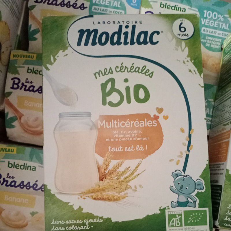 Bột Lắc Sữa Modilac Pháp 250g Dành Cho Bé Dị Ứng Đạm Sữa Bò Từ 4 Tháng