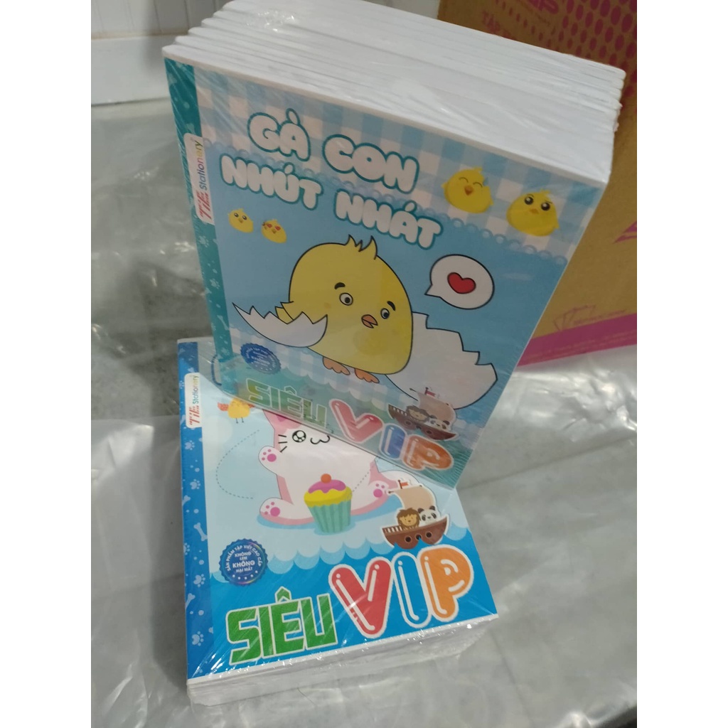 Combo 10 Tập ALADDIN 96 trang, 4 ô ly, 5 ô ly, định lượng:120gsm, khổ 205x155cm  - KhuBa Shop