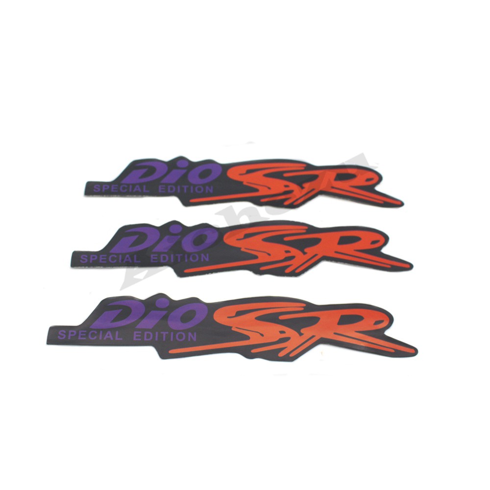 Miếng Đề Can Dán Trang Trí Thân Xe Máy Honda DIO SR 50 AF17 / AF18 / AF27 / AF28